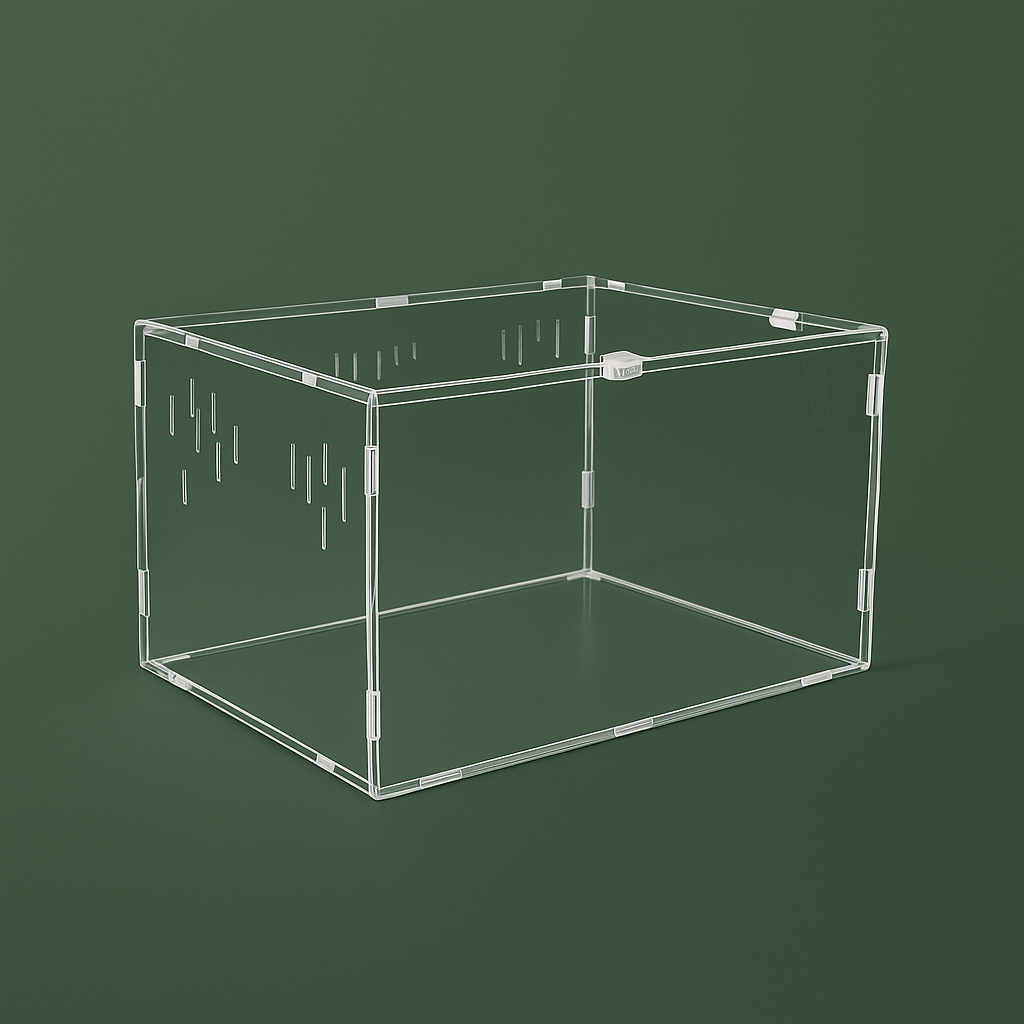 Boite a reptile en acrylique – L’Atelier Terrator