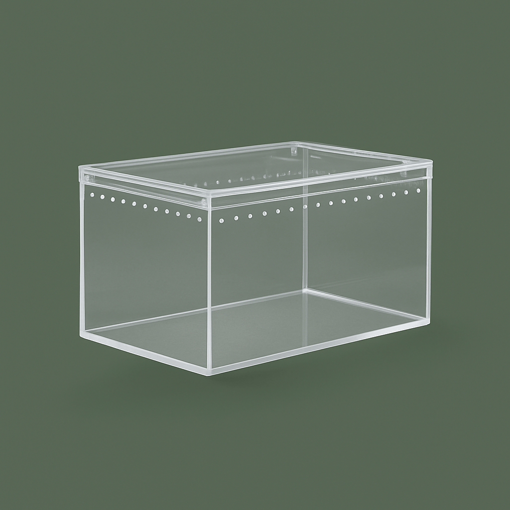 Petite boite ventilée en acrylique – L’Atelier Terrator