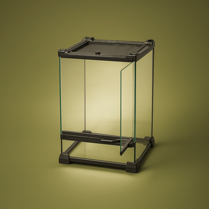 Grand terrarium en verre pour reptile – L’Atelier Terrator