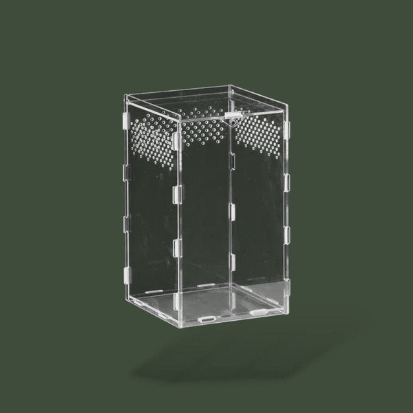 Habitat a tortue ventilée en acrylique – L’Atelier Terrator