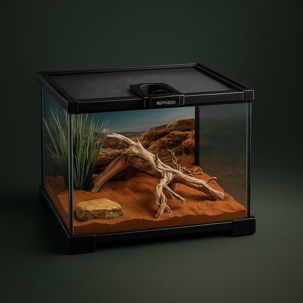 Petit terrarium en verre pour gecko – L’Atelier Terrator