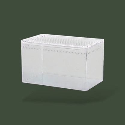 Boite avec aération en acrylique pour reptile – L’Atelier Terrator
