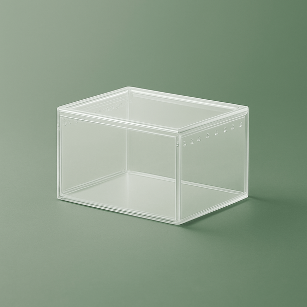 Boite en acrylique avec aération pour reptile – L’Atelier Terrator