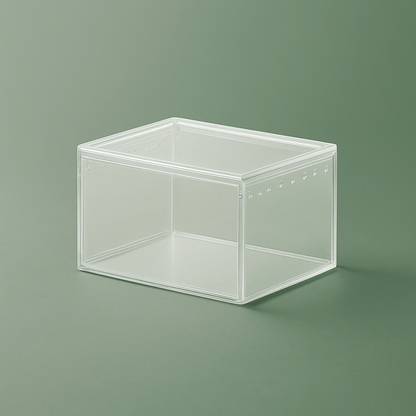 Boite en acrylique avec aération pour reptile – L’Atelier Terrator