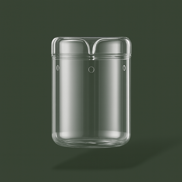 Bocal en verre avec aération pour terrarium – L’Atelier Terrator