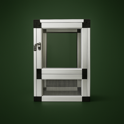 Cage en métal avec porte en acrylique pour reptile – L’Atelier Terrator