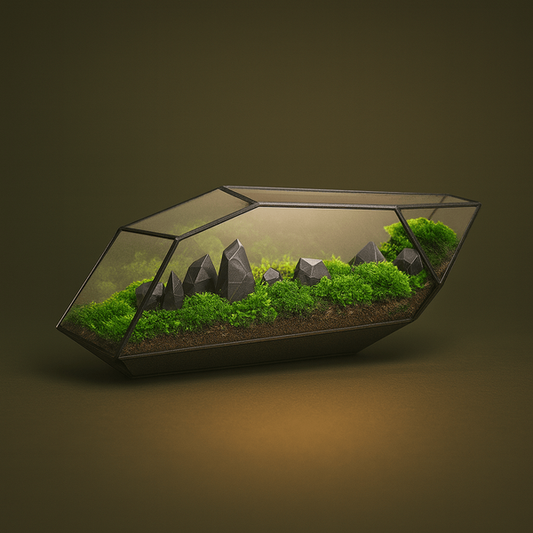 Terrarium géométrique design pour plante – L’Atelier Terrator