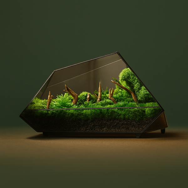 Grand terrarium géométrique pour plante – L’Atelier Terrator