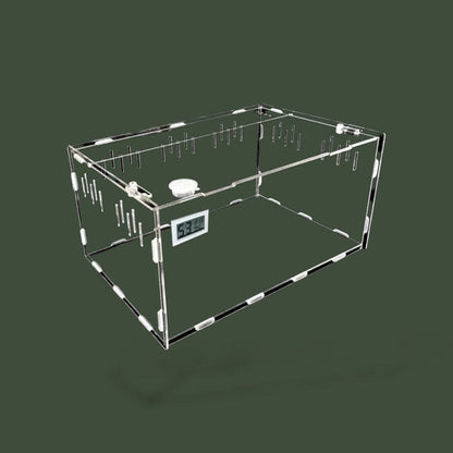 Boite en acrylique avec hygromètre pour gecko – L’Atelier Terrator