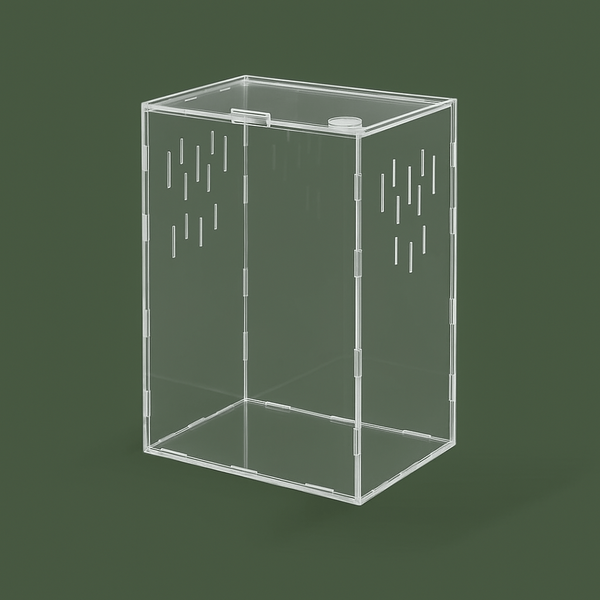 Boite en plastique ventilé pour reptile – L’Atelier Terrator