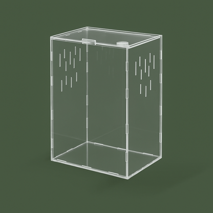 Boite en plastique ventilé pour reptile – L’Atelier Terrator