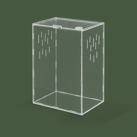 Boite en plastique ventilé pour reptile – L’Atelier Terrator