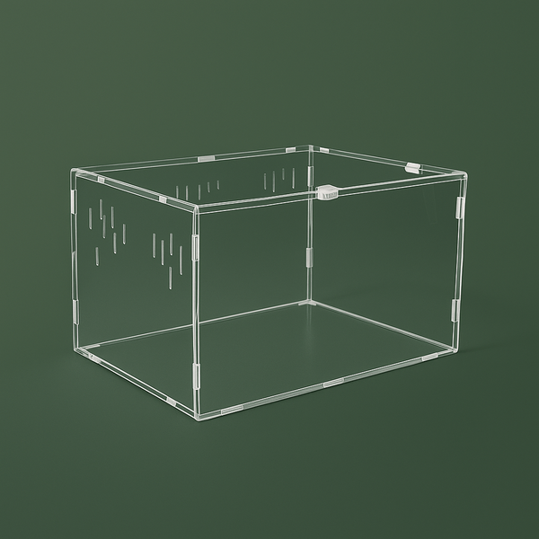 Boite a reptile en acrylique – L’Atelier Terrator