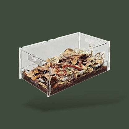 Terrarium en acrylique avec hygromètre – L’Atelier Terrator