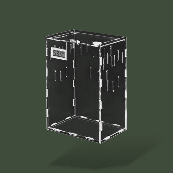 Terrarium en acrylique avec hygromètre – L’Atelier Terrator