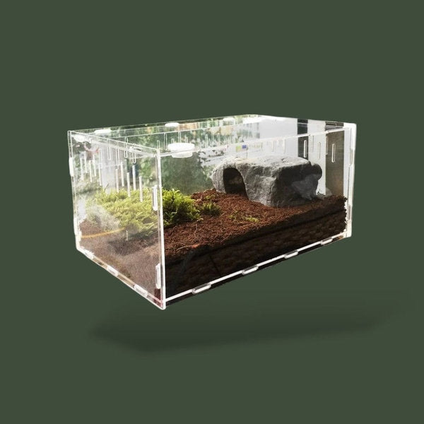 Double terrarium en acrylique ventilé – L’Atelier Terrator