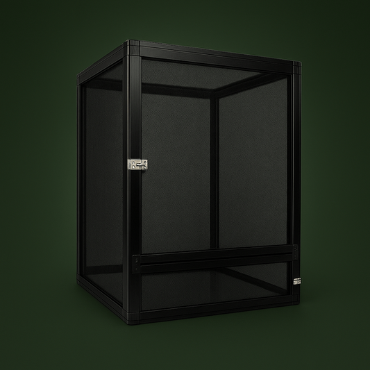 Grande cage en métal pour lézard – L’Atelier Terrator