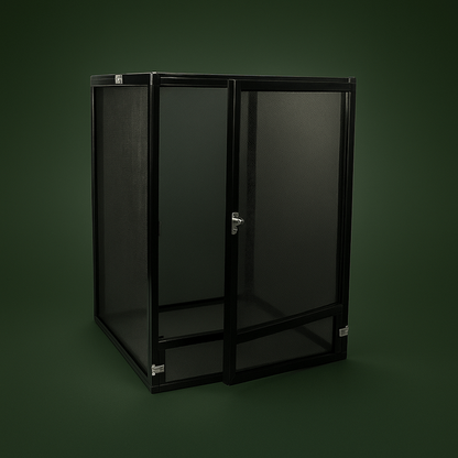 Grande cage en métal pour lézard – L’Atelier Terrator