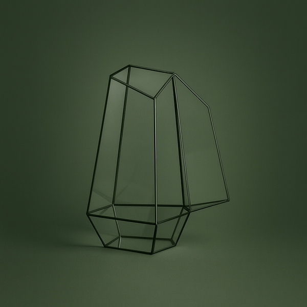 Bocal design en verre pour plantes – L’Atelier Terrator