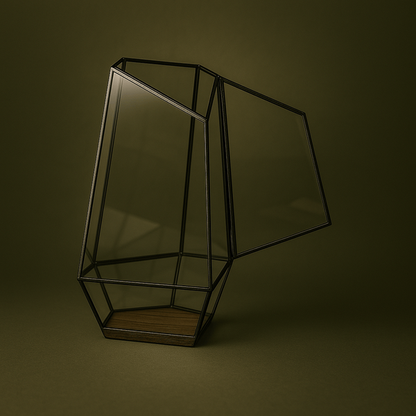 Terrarium design en verre pour plante – L’Atelier Terrator