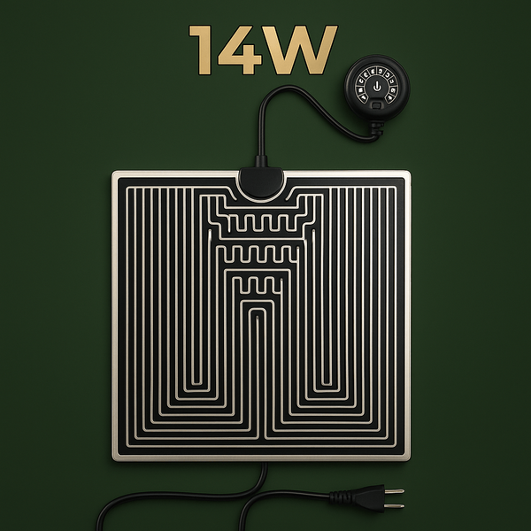 Tapis chauffant pour terrarium 14W – L’Atelier Terrator