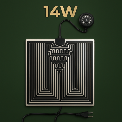 Tapis chauffant pour terrarium 14W – L’Atelier Terrator