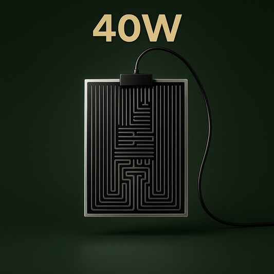 Tapis chauffant pour terrarium 40W – L’Atelier Terrator