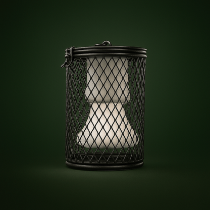 Support grillagée pour lampe chauffante a terrarium – L’Atelier Terrator