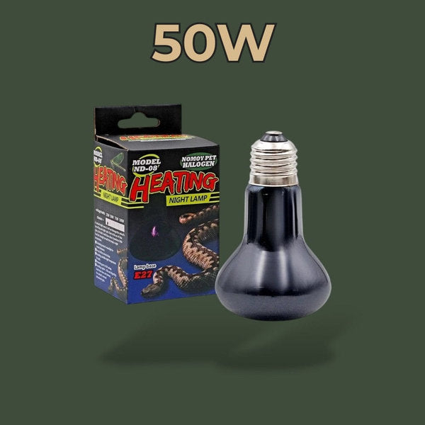 Ampoule chauffante céramique 50W pour reptile – L’Atelier Terrator