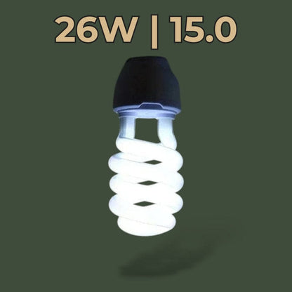 Ampoule UVB 26W 15.0 pour reptiles – L’Atelier Terrator