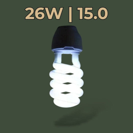 Ampoule UVB 26W 15.0 pour reptiles – L’Atelier Terrator