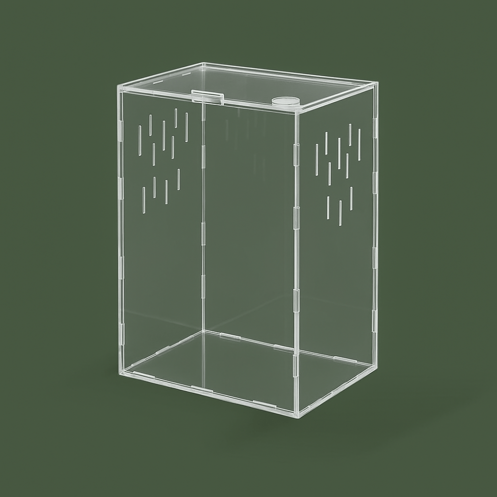 Boite en plastique ventilé pour reptile – L’Atelier Terrator