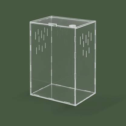 Boite en plastique ventilé pour reptile – L’Atelier Terrator