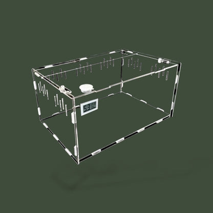Boite en acrylique avec hygromètre pour gecko – L’Atelier Terrator