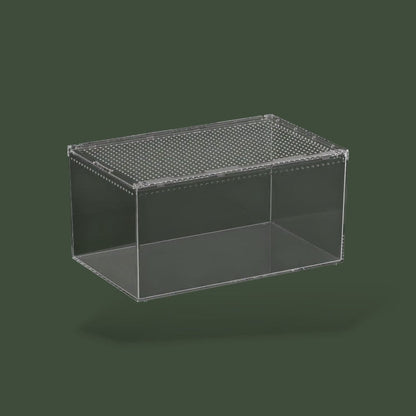 Grande boite ventilée en acrylique pour reptile – L’Atelier Terrator