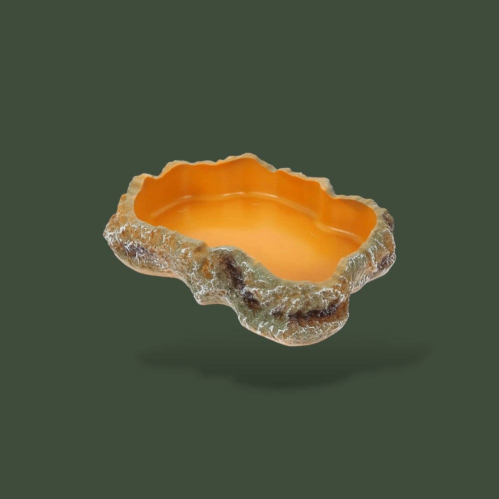 Grande mangeoire en résine effet pierre – L’Atelier Terrator