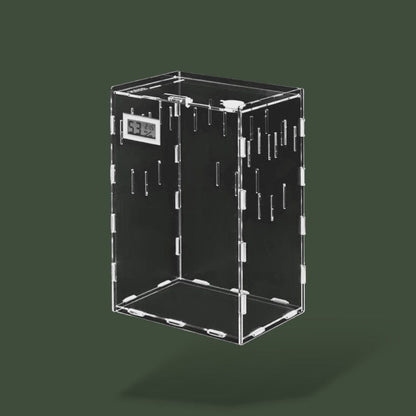 Terrarium en acrylique avec hygromètre – L’Atelier Terrator