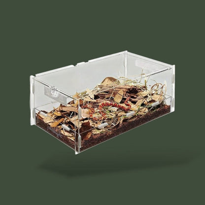 Terrarium en acrylique avec hygromètre – L’Atelier Terrator