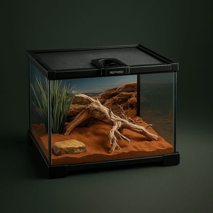Petit terrarium en verre pour gecko – L’Atelier Terrator