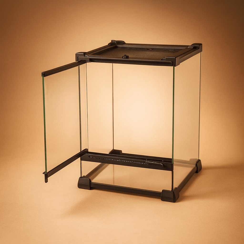 Grand terrarium en verre pour reptile – L’Atelier Terrator