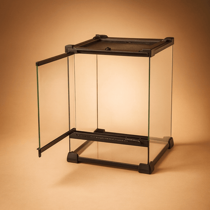 Grand terrarium en verre pour reptile – L’Atelier Terrator